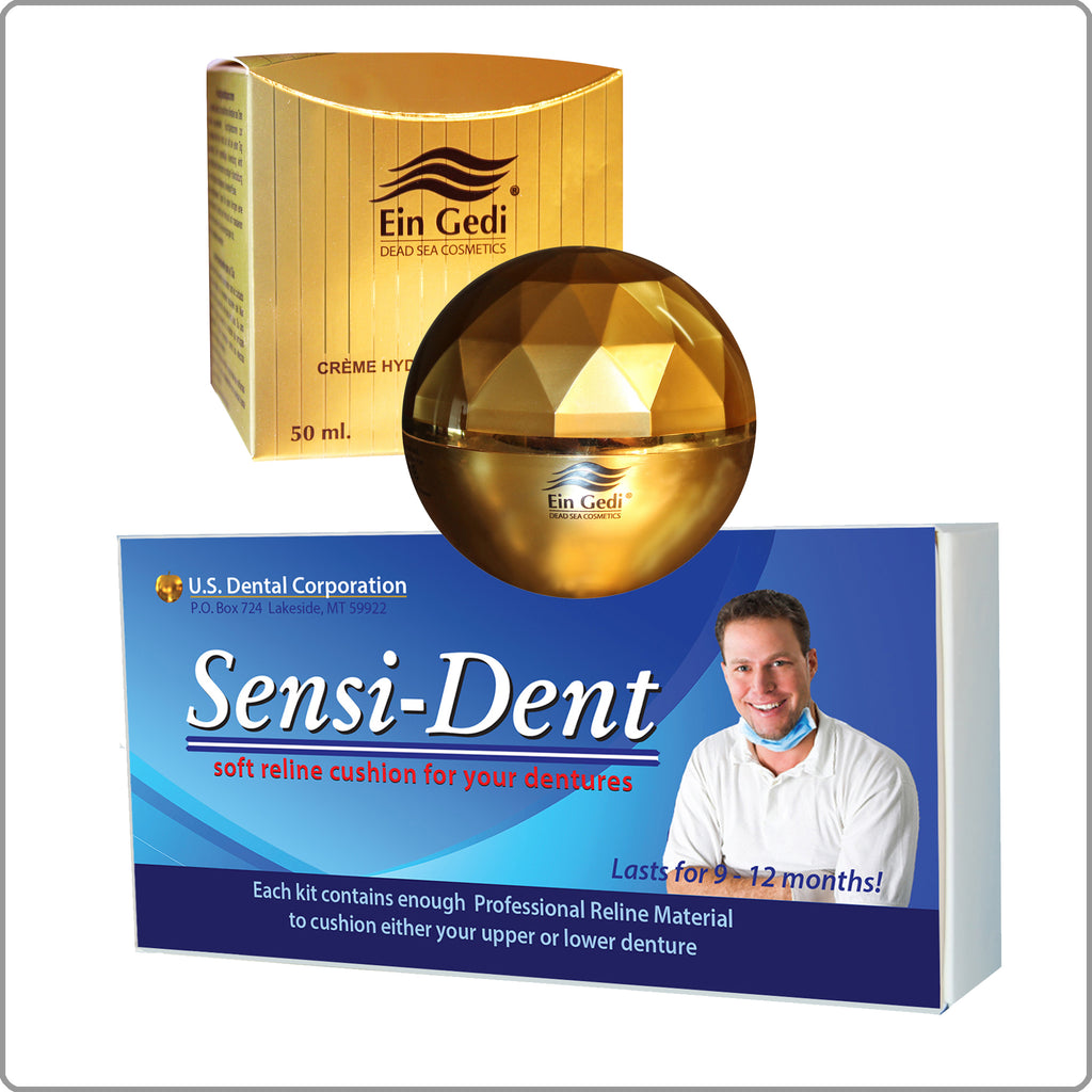 Sensi-Dent Reline Kit and Ein Gedi Night Creme Special