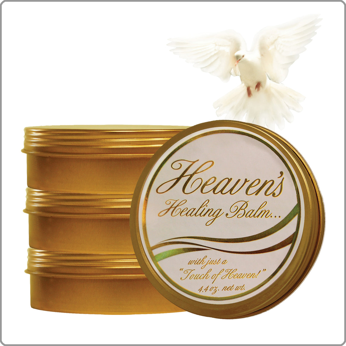 4-Pack Heaven's Healing Balm 4 oz. tins