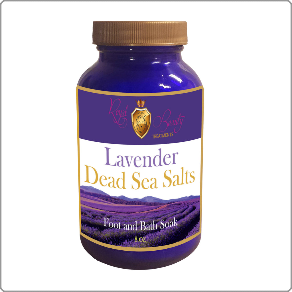 8 oz. Lavender Dead Sea Salts