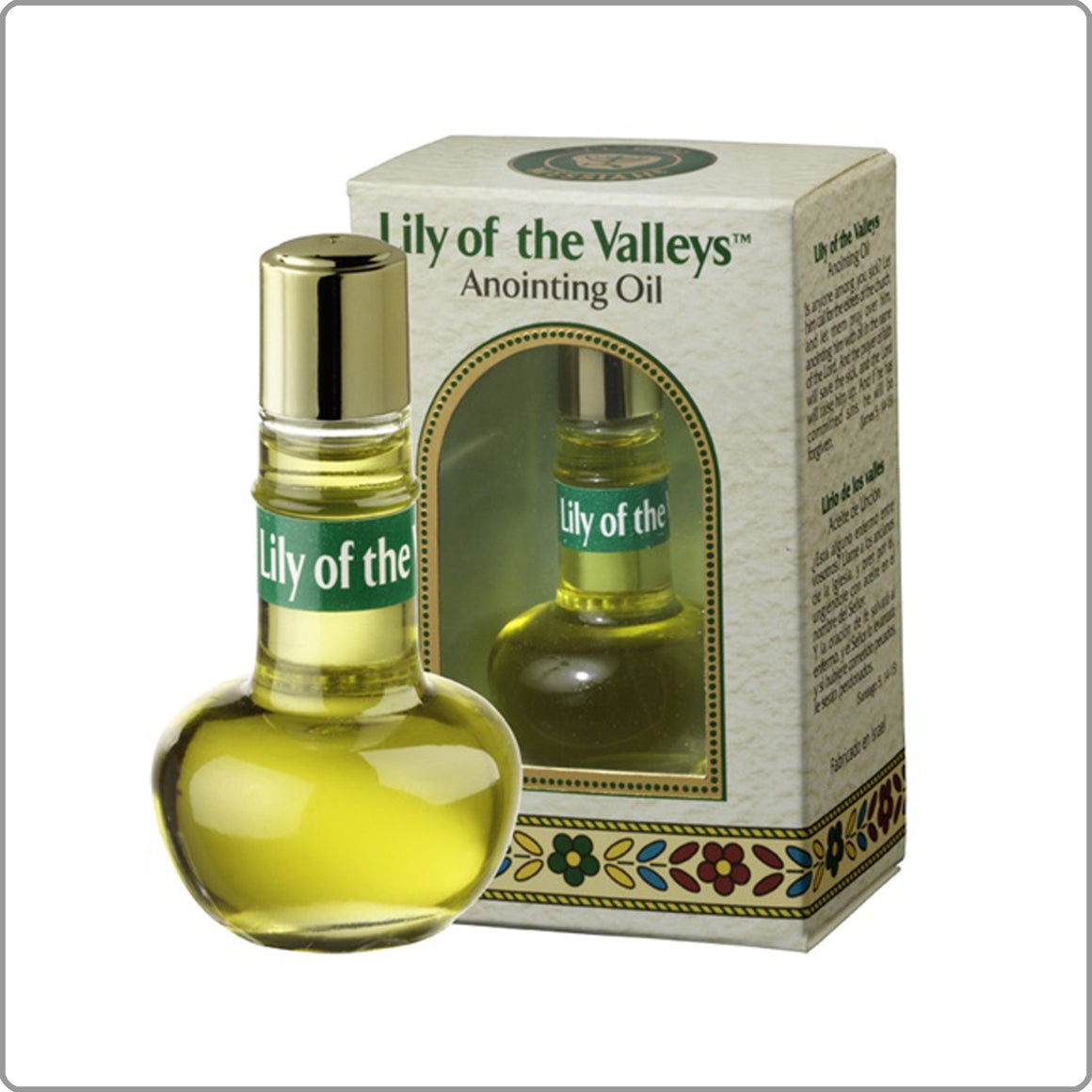 Anointing Oil - Lily of Valley - 6 Pack - 1/4 oz Glass Bottle