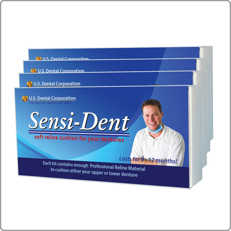 Sensi-Dent Reline Kit 4 Pack